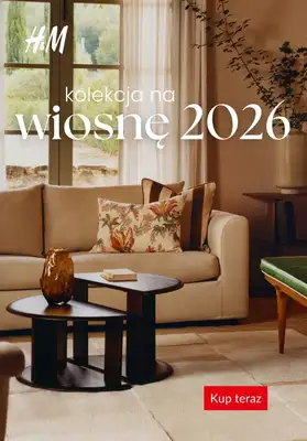 H&M - gazetka promocyjna HOME: wiosna 2026 od poniedziałku 26.01 