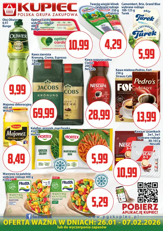 Kupiec - gazetka promocyjna Oferta plakatowa od poniedziałku 26.01 do soboty 07.02 - strona 2
