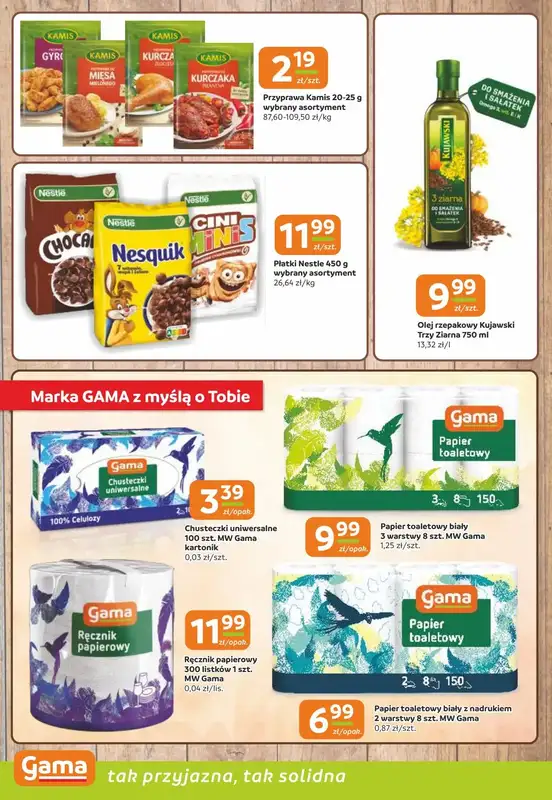 Gama - gazetka promocyjna Gazetka od czwartku 29.01 do wtorku 10.02 - strona 8