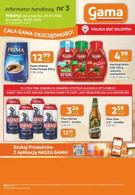 Gama - gazetka promocyjna Gazetka od czwartku 29.01 do wtorku 10.02 - strona 12