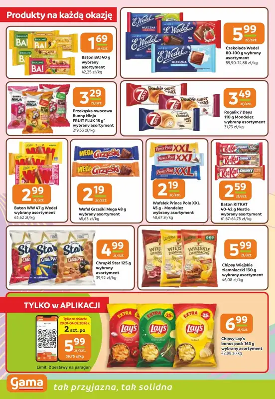 Gama - gazetka promocyjna Gazetka od czwartku 29.01 do wtorku 10.02 - strona 4