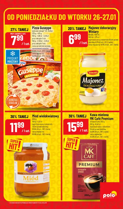 POLOmarket - gazetka promocyjna Super hity od poniedziałku 26.01 do wtorku 27.01 - strona 5