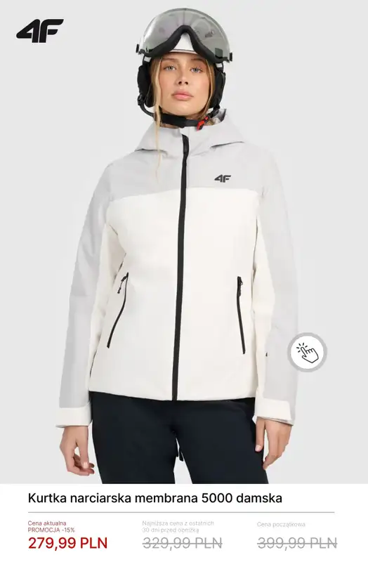 4F - gazetka promocyjna Kolekcja narciarska - PROMOCJE od poniedziałku 26.01  - strona 5