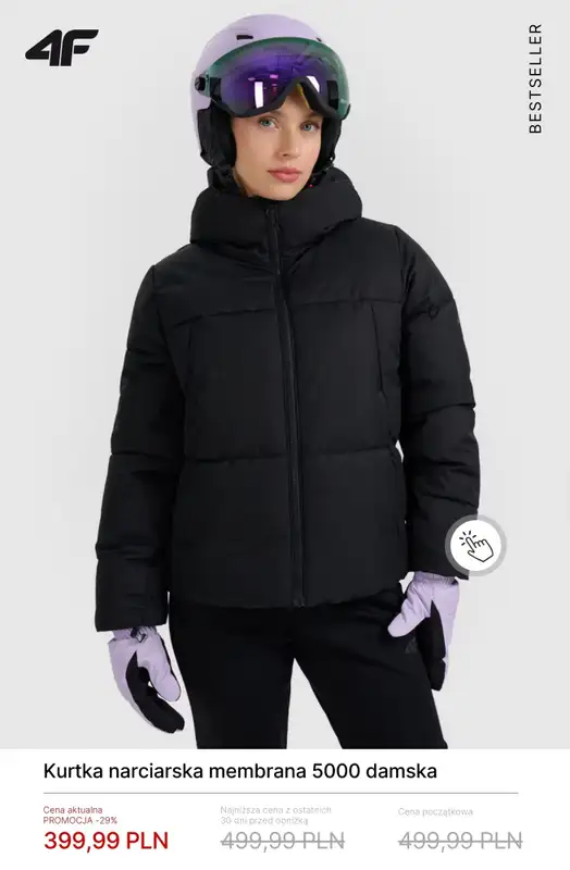 4F - gazetka promocyjna Kolekcja narciarska - PROMOCJE od poniedziałku 26.01  - strona 2