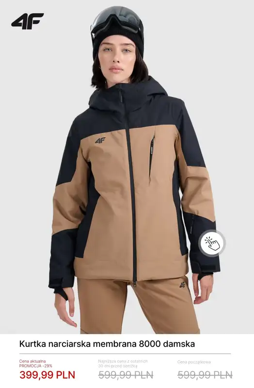4F - gazetka promocyjna Kolekcja narciarska - PROMOCJE od poniedziałku 26.01  - strona 4