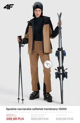 4F - gazetka promocyjna Kolekcja narciarska - PROMOCJE od poniedziałku 26.01  - strona 6