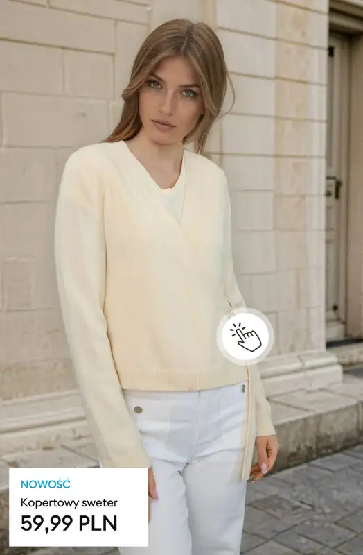 Sinsay - gazetka promocyjna Kolekcja damska Frill Your Mind od poniedziałku 26.01 do niedzieli 01.02 - strona 14