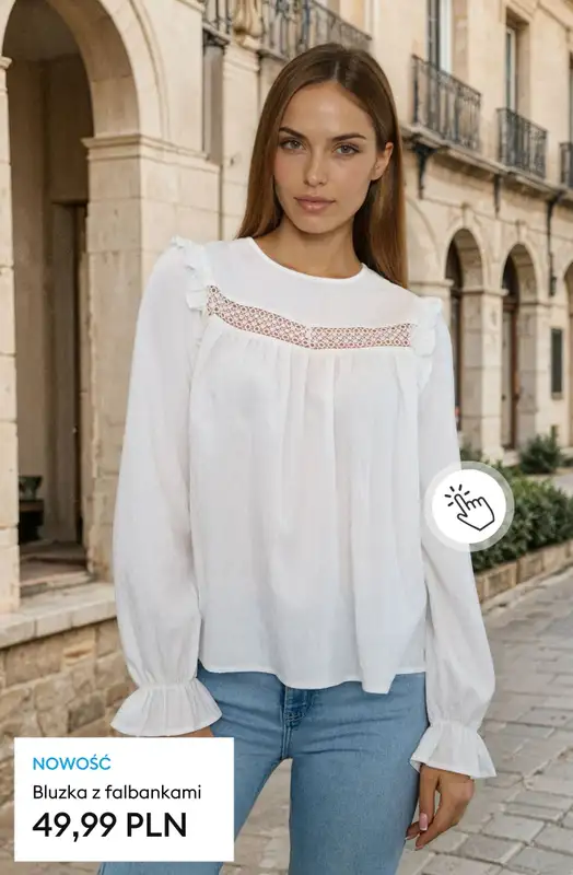 Sinsay - gazetka promocyjna Kolekcja damska Frill Your Mind od poniedziałku 26.01 do niedzieli 01.02 - strona 15