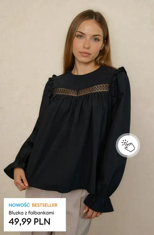 Sinsay - gazetka promocyjna Kolekcja damska Frill Your Mind od poniedziałku 26.01 do niedzieli 01.02 - strona 18