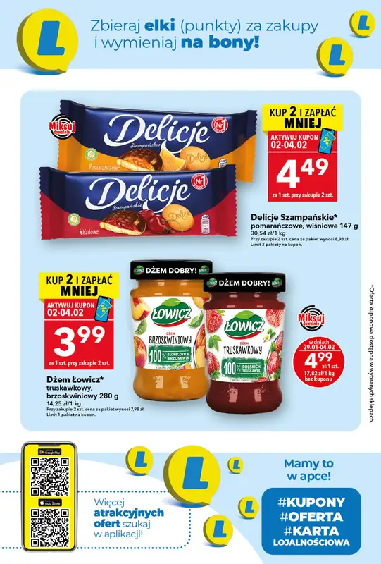 LEWIATAN - gazetka promocyjna Gazetka MAMY TO w Lewiatanie   - strona 2