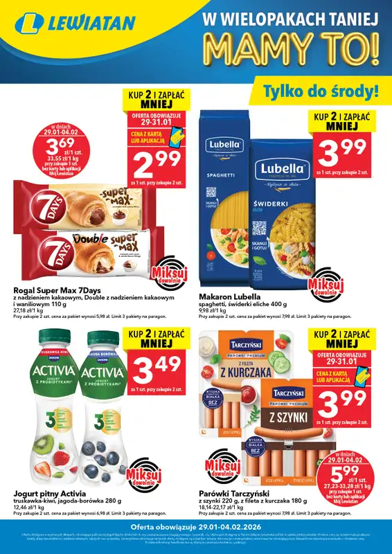 LEWIATAN - gazetka promocyjna Kupuj i zyskaj więcej  
