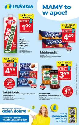 LEWIATAN - gazetka promocyjna Mamy TO w apce! od czwartku 29.01 do środy 04.02