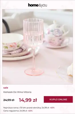 home&you - gazetka promocyjna SALE: kuchnia i jadalnia do -90% od poniedziałku 26.01 do poniedziałku 02.02 - strona 7