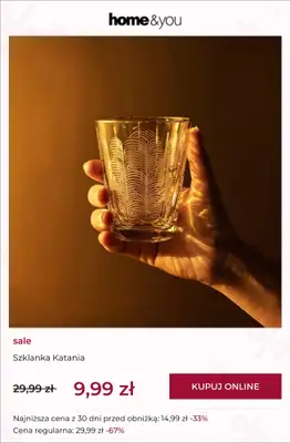 home&you - gazetka promocyjna SALE: kuchnia i jadalnia do -90% od poniedziałku 26.01 do poniedziałku 02.02 - strona 8