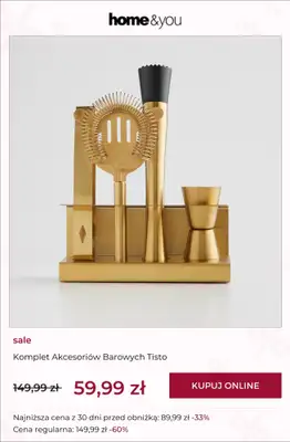 home&you - gazetka promocyjna SALE: kuchnia i jadalnia do -90% od poniedziałku 26.01 do poniedziałku 02.02 - strona 6
