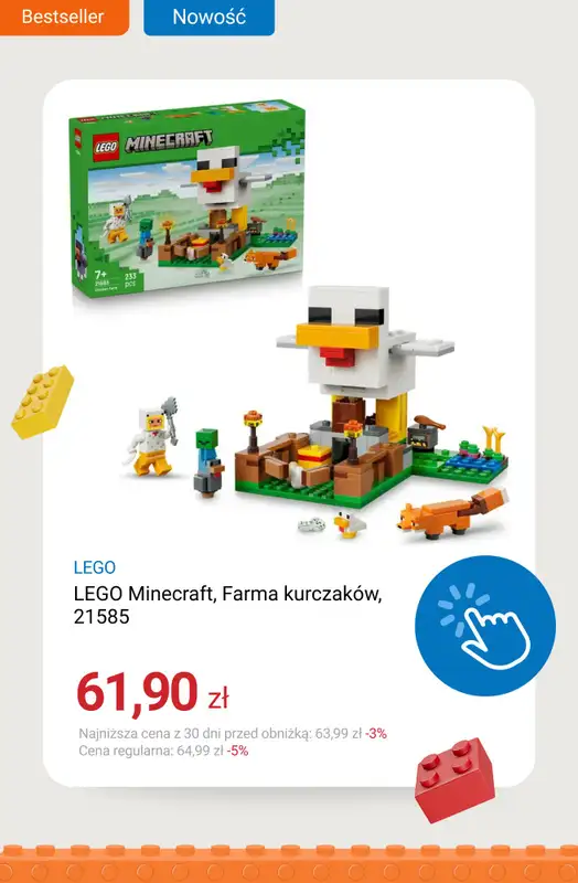 Smyk - gazetka promocyjna Bestsellery LEGO od poniedziałku 26.01 do niedzieli 01.02 - strona 11