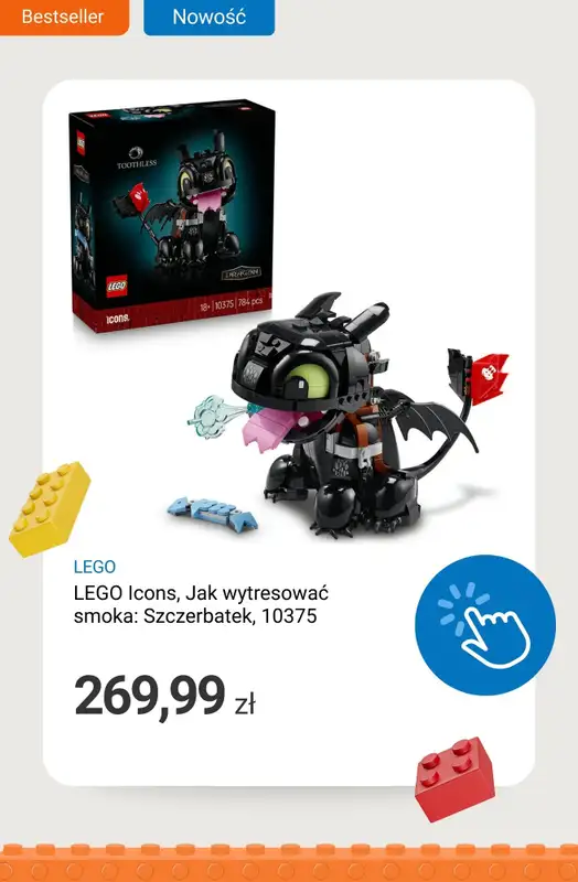 Smyk - gazetka promocyjna Bestsellery LEGO od poniedziałku 26.01 do niedzieli 01.02 - strona 3