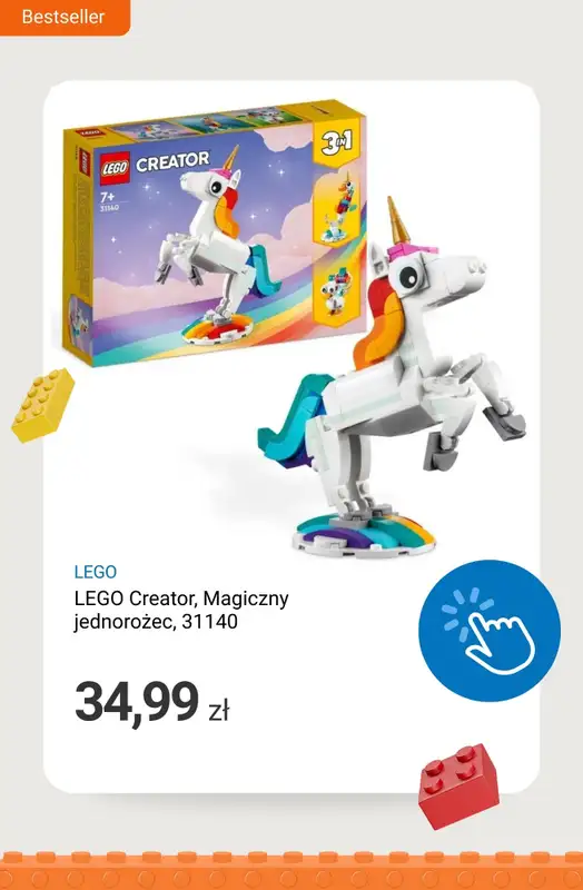 Smyk - gazetka promocyjna Bestsellery LEGO od poniedziałku 26.01 do niedzieli 01.02 - strona 16