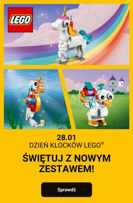 Smyk - gazetka promocyjna Bestsellery LEGO od poniedziałku 26.01 do niedzieli 01.02