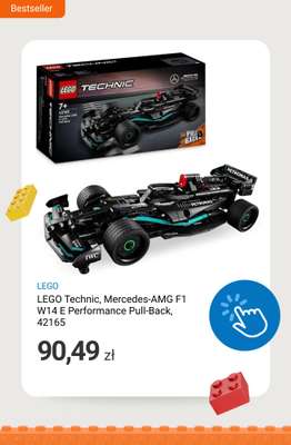 LEGO Technic, Mercedes-AMG F1 W14 E Performance Pull-Back, 42165