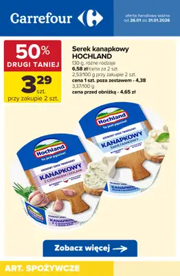 Carrefour - gazetka promocyjna Produkty na KANAPKI - promocje od wtorku 27.01 do soboty 31.01 - strona 10