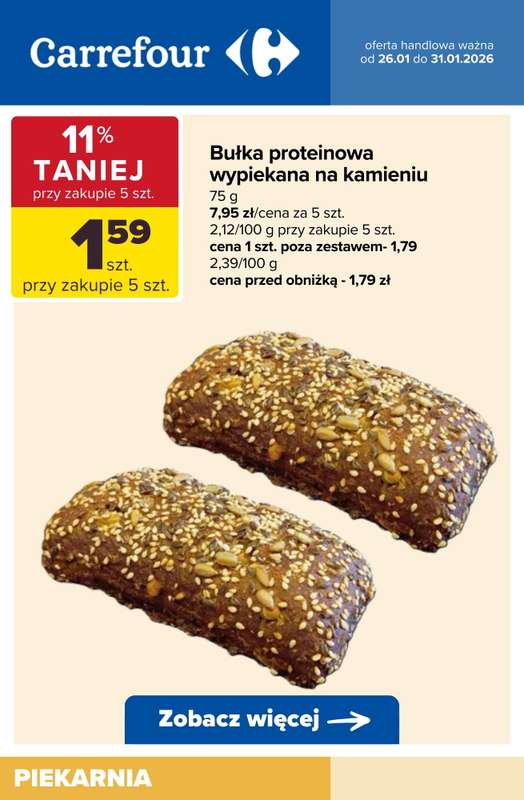 Carrefour - gazetka promocyjna Produkty na KANAPKI - promocje od wtorku 27.01 do soboty 31.01 - strona 3
