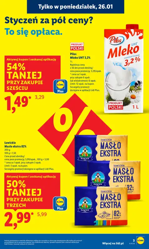 Lidl - gazetka promocyjna Oferta od poniedziałku   - strona 3