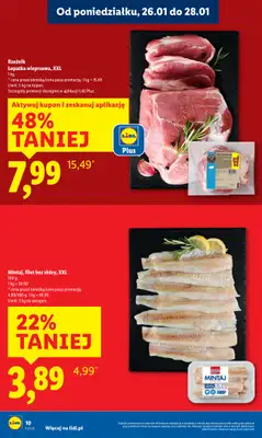 Lidl - gazetka promocyjna Oferta od poniedziałku od poniedziałku 26.01 do środy 28.01 - strona 10