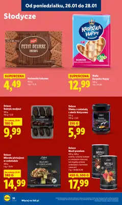 Lidl - gazetka promocyjna Oferta od poniedziałku od poniedziałku 26.01 do środy 28.01 - strona 38