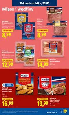 Lidl - gazetka promocyjna Oferta od poniedziałku od poniedziałku 26.01 do środy 28.01 - strona 33
