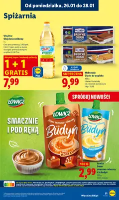 Lidl - gazetka promocyjna Oferta od poniedziałku od poniedziałku 26.01 do środy 28.01 - strona 51