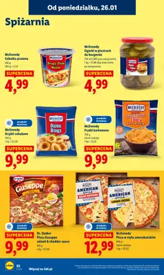 Lidl - gazetka promocyjna Oferta od poniedziałku od poniedziałku 26.01 do środy 28.01 - strona 52
