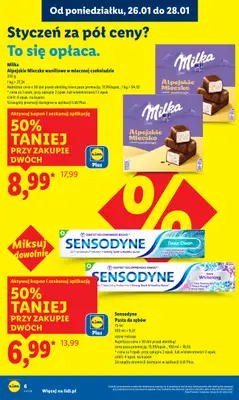 Lidl - gazetka promocyjna Oferta od poniedziałku od poniedziałku 26.01 do środy 28.01 - strona 6