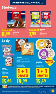 Lidl - gazetka promocyjna Oferta od poniedziałku od poniedziałku 26.01 do środy 28.01 - strona 41