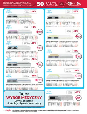 Salony Agata - gazetka promocyjna Gazetka od wtorku 27.01 do piątku 06.02 - strona 12