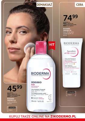 BIODERMA SENSIBIO H2O woda micelarna