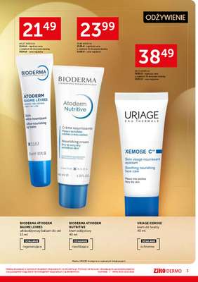 BIODERMA ATODERM BAUME LEVRES ultradżywczy balsam do ust