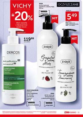 Ziko Dermo - gazetka promocyjna Odbudowa i regeneracja skóry od czwartku 29.01 do środy 11.02 - strona 11