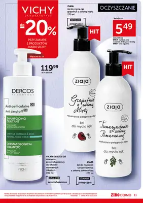 Ziko Dermo - gazetka promocyjna Odbudowa i regeneracja skóry od czwartku 29.01 do środy 11.02 - strona 11