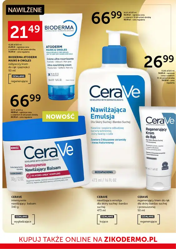 Ziko Dermo - gazetka promocyjna Odbudowa i regeneracja skóry od czwartku 29.01 do środy 11.02 - strona 4