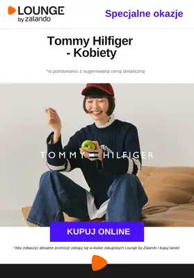 Lounge by Zalando - gazetka promocyjna Specjalne okazje:  Tommy Hilfiger - Kobiety od poniedziałku 26.01 do czwartku 29.01