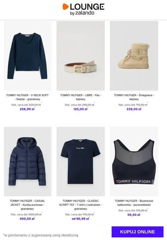 Lounge by Zalando - gazetka promocyjna Specjalne okazje:  Tommy Hilfiger - Kobiety od poniedziałku 26.01 do czwartku 29.01 - strona 4