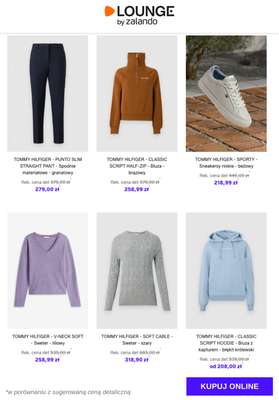 TOMMY HILFIGER - PUNTO SLIM STRAIGHT PANT - Spodnie materiałowe - granatowy