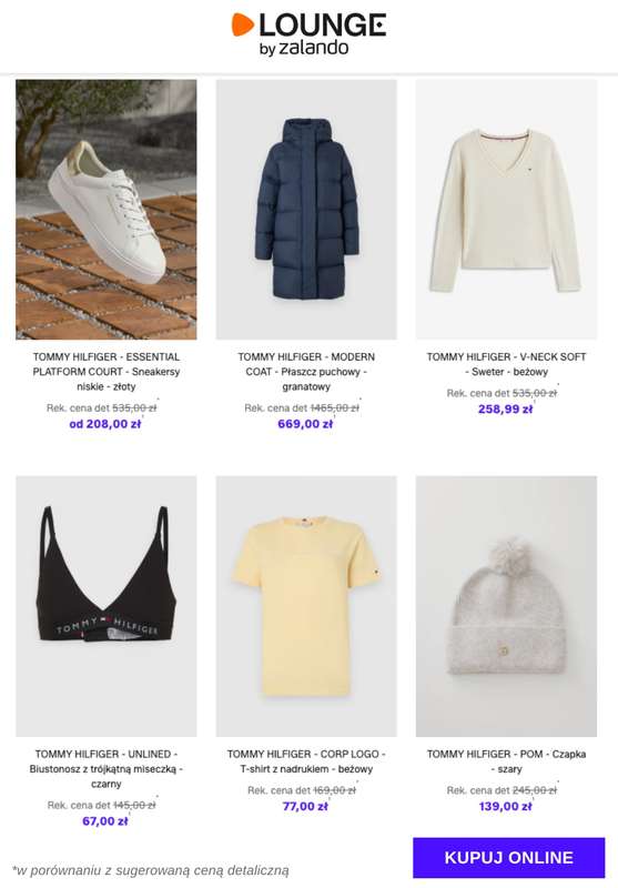 Lounge by Zalando - gazetka promocyjna Specjalne okazje:  Tommy Hilfiger - Kobiety od poniedziałku 26.01 do czwartku 29.01 - strona 7