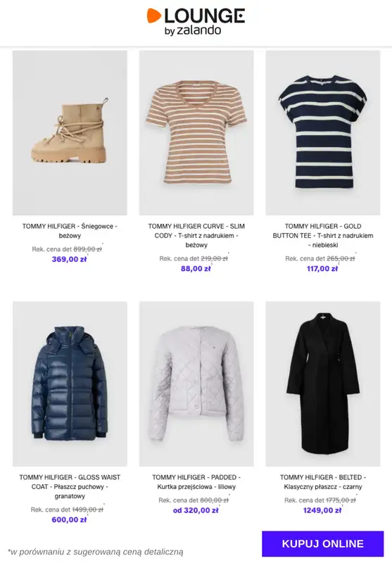 Lounge by Zalando - gazetka promocyjna Specjalne okazje:  Tommy Hilfiger - Kobiety od poniedziałku 26.01 do czwartku 29.01 - strona 10