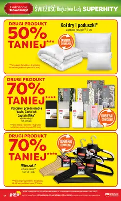 POLOmarket - gazetka promocyjna Gazetka od środy 28.01 do wtorku 03.02 - strona 54