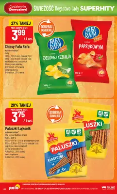 POLOmarket - gazetka promocyjna Gazetka od środy 28.01 do wtorku 03.02 - strona 46