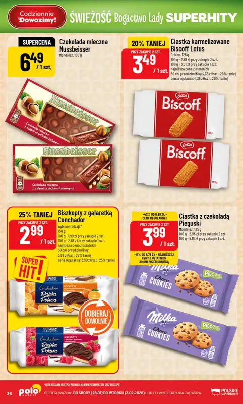 POLOmarket - gazetka promocyjna Gazetka od środy 28.01 do wtorku 03.02 - strona 36