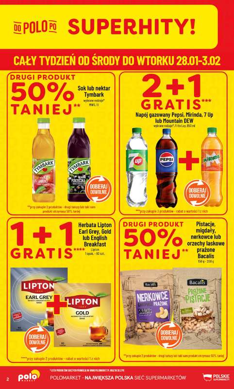 POLOmarket - gazetka promocyjna Gazetka od środy 28.01 do wtorku 03.02 - strona 2