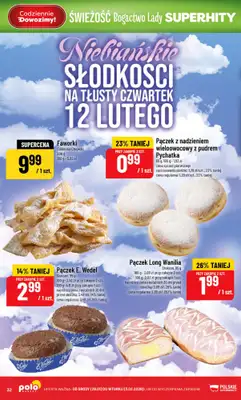 POLOmarket - gazetka promocyjna Gazetka od środy 28.01 do wtorku 03.02 - strona 32